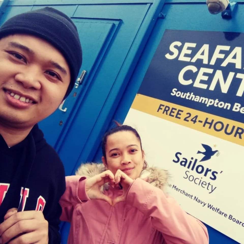 Sailors’ Society helps to reunite couple separated for three years