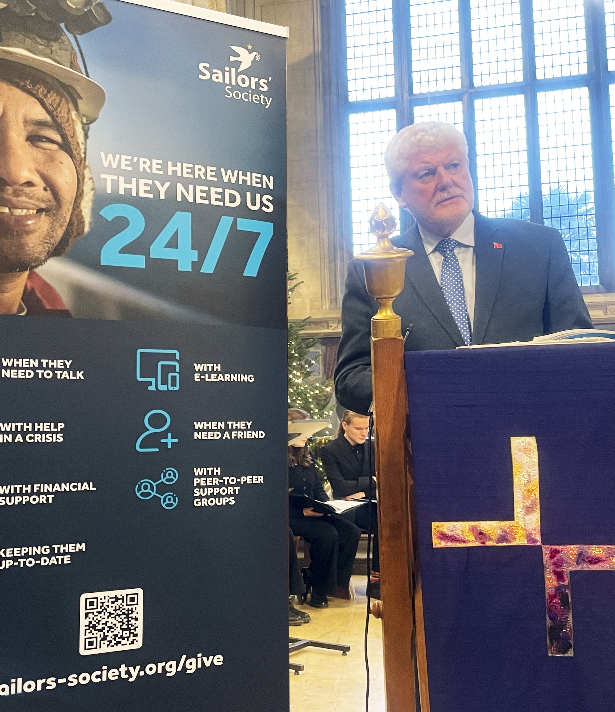 New UK Maritime Minister speaks first to the industry at Sailors’ Society Carol Service