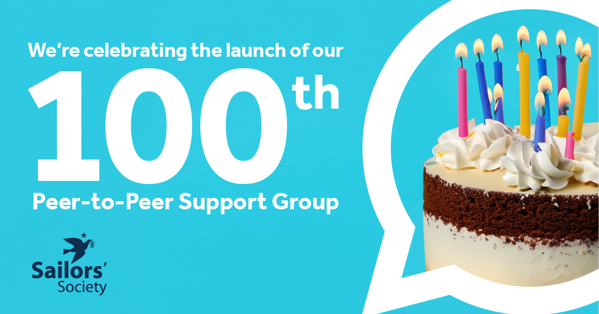 One hundred and growing – Sailors’ Society Peer-to-Peer Support Groups
